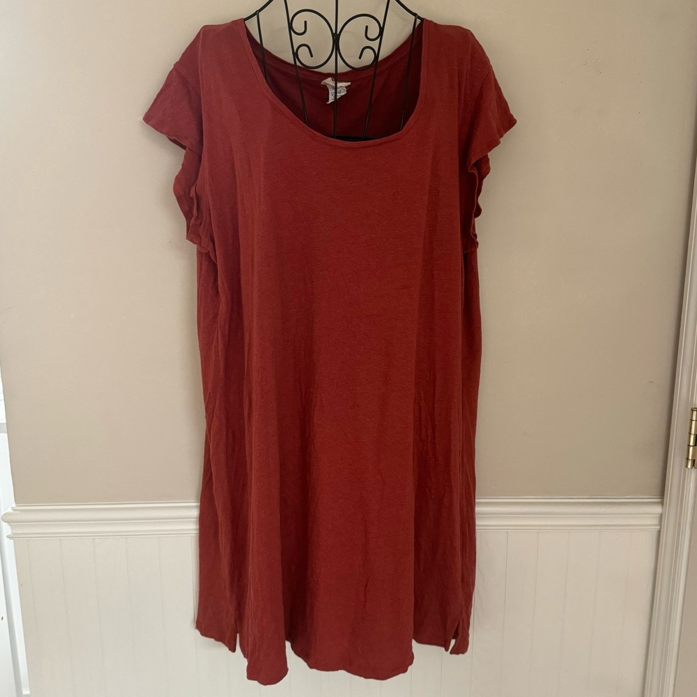EUC Natural Life Tee Shirt Dress (XL)